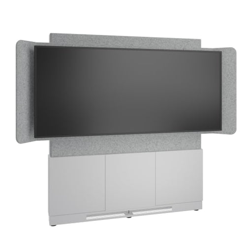 Middle Atlantic Products FM-DS-6675FW-KD8W TV mount/stand 2.06 m (81") Grey, Silver, White
