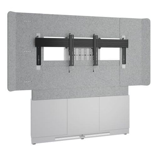 Middle Atlantic Products FM-DS-6675FW-FD8W TV mount/stand 2.54 m (100") Grey, Silver, White
