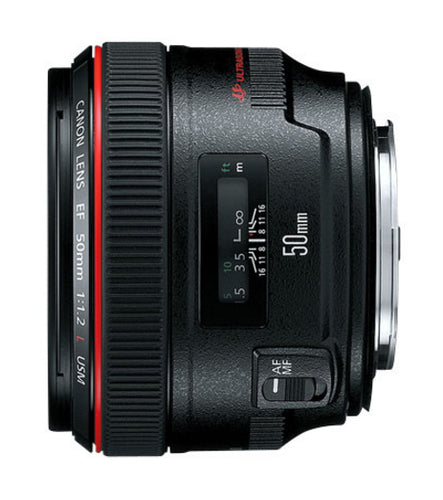 Canon EF 50mm f/1.2L USM Black