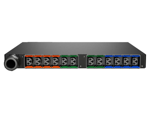 Vertiv Geist MNS5M1R5-12CF13-2PS56B0H10-S power distribution unit (PDU) 12 AC outlet(s) 0U Black