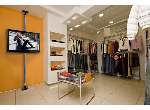 Peerless MOD-FCSKIT300 signage display mount 190.5 cm (75") Black, Zinc