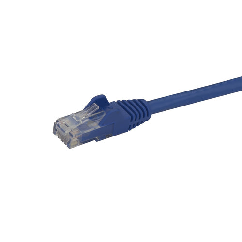 StarTech.com 10ft CAT6 Ethernet Cable - Blue CAT 6 Gigabit Ethernet Wire -250MHz 100W PoE RJ45 UTP Network/Patch Cord Snagless w/Strain Relief Individually Tested