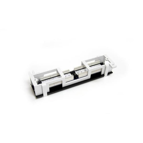 StarTech.com 1U 12 Port Wall Mount Cat5e 110 Patch Panel - 45 Degree