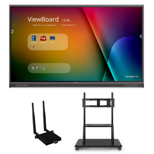Viewsonic IFP8652-1C-E2 - 86” ViewBoard Interactive Display Bundle
