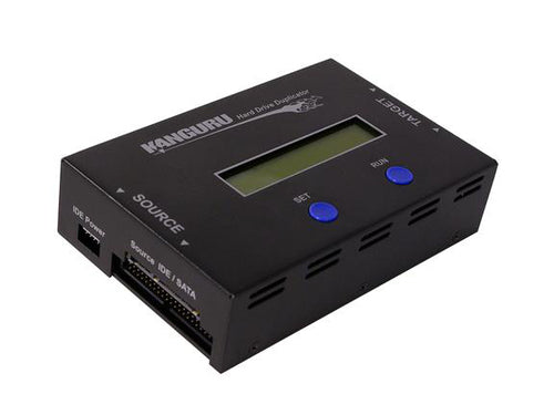 iStorage Kanguru Mobile Clone HD 1-to-1 Hard Drive Duplicator|Native SATA and 3.5″ PATA interface| Multiple Copy modes: Full, Brief and Resize| Fast transfer rates |TAA Compliant |