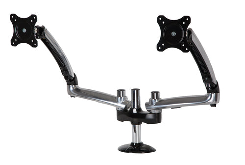 Peerless LCT620AD-G monitor mount / stand 73.7 cm (29") Desk Black, Silver