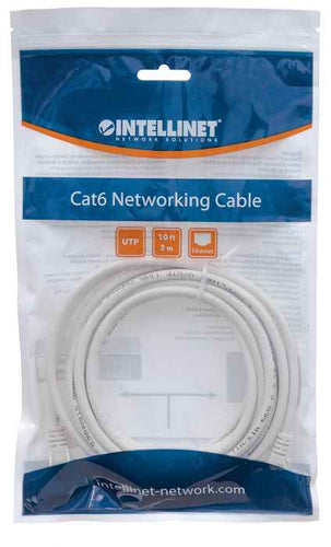 Intellinet 341974 networking cable White 3 m Cat6