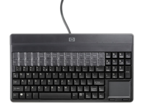 HP POS USB USB keyboard Black