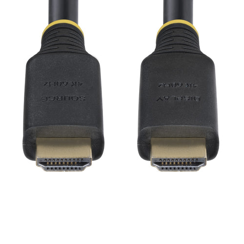 StarTech.com 35ft (10.6m) Active High Speed HDMI Cable, 4K 60Hz/1440p 144Hz, HDR10/HDCP 2.2/ARC, 18Gbps, UHD HDMI 2.0 Cord for TV/Monitor/Display, TPE Jacket
