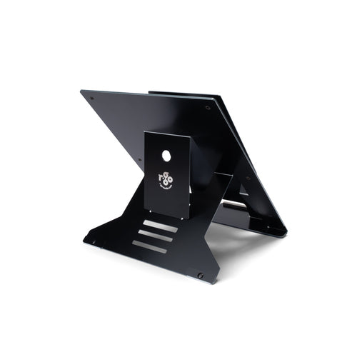 R-Go Tools Laptop stand R-Go Riser Document, ergonomic, foldable and adjustable stand with document holder, black