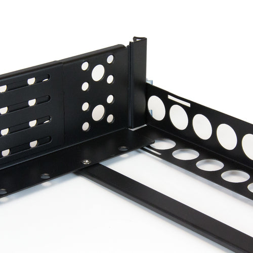StarTech.com 2U Fixed 19" Adjustable Depth Universal Server Rack Rails