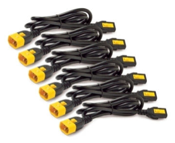 APC AP8706S-NAX457 power cable Black, Yellow 1.8 m IEC C14 IEC C15