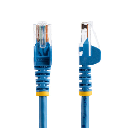 StarTech.com Cat5e Patch Cable with Snagless RJ45 Connectors - 1 ft, Blue