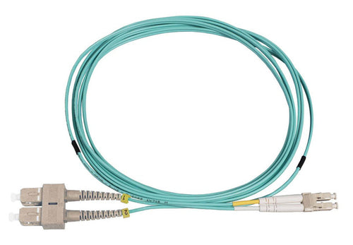 Intellinet 752398 InfiniBand/fibre optic cable 7 m LC SC MMF Aqua colour