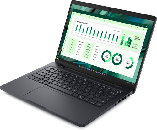 DELL Pro Max 14 MC14250 Intel Core Ultra 5 225H Mobile workstation 35.6 cm (14") Full HD+ 16 GB LPDDR5x-SDRAM 256 GB SSD Wi-Fi 6E (802.11ax) Windows 11 Pro Black