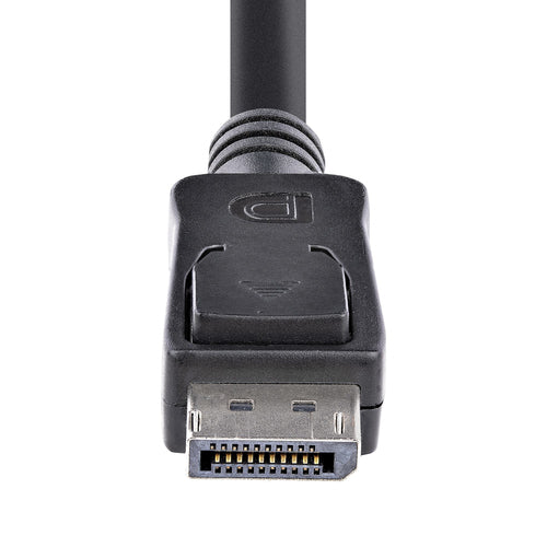 StarTech.com 1ft (30cm) DisplayPort 1.2 Cable - 4K x 2K Ultra HD VESA Certified DisplayPort Cable - Short DP to DP Cable for Monitor - Slim DP Video/Display Cord - Latching DP Connectors