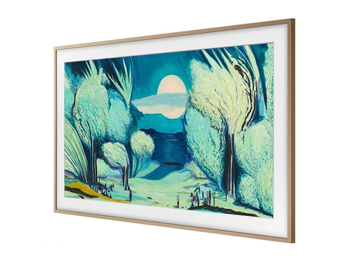 Samsung 32" The Frame Customizable Bezel - Modern Teak