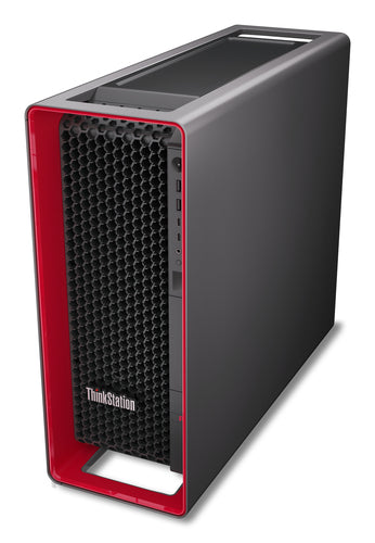 Lenovo ThinkStation P8 AMD Ryzen Threadripper PRO 7965WX 32 GB DDR5-SDRAM 1 TB SSD NVIDIA T1000 Windows 11 Pro Tower Workstation Black