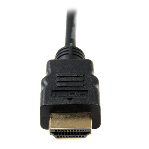 StarTech.com 6ft Micro HDMI to HDMI Cable with Ethernet - 4K 30Hz Video - Durable High Speed Micro HDMI Type-D to HDMI 1.4 Adapter Cable/Converter Cord - UHD HDMI Monitors/TVs/Displays