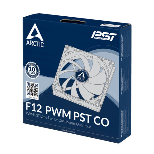 ARCTIC F12 PWM PST CO 120mm PWM with PST Case Fan for Continuous Operation