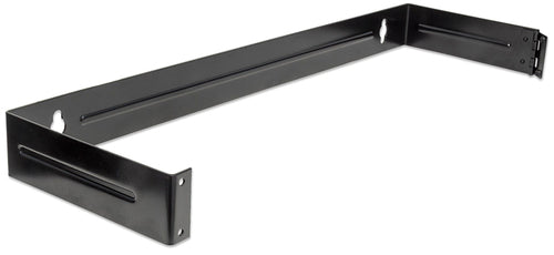 Intellinet 19" Hinged Wall Bracket, 1U, Black