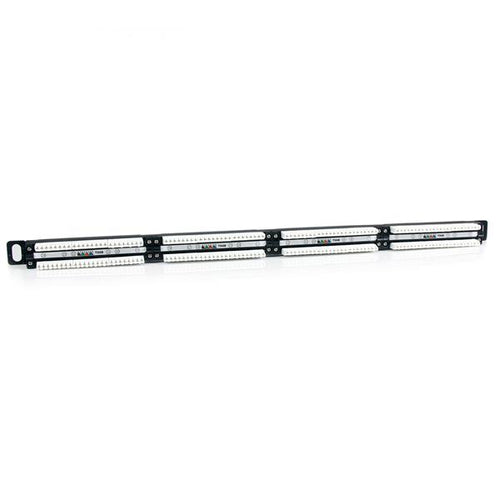 StarTech.com 24 Port 0.5U Cat5e Patch Panel - RJ45 Ethernet Rackmount Cat 5e 110 Patch Panel