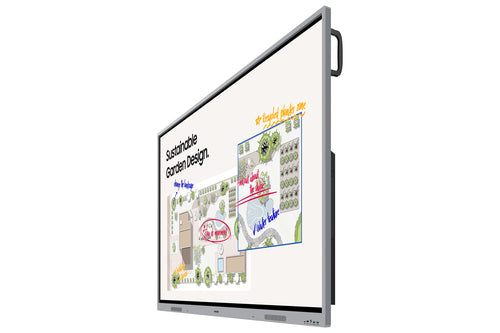 Samsung WE86FX interactive whiteboard 2.18 m (86") 3840 x 2160 pixels Touchscreen Grey HDMI