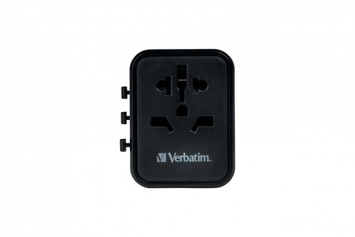 Verbatim 49544 power plug adapter Universal Black