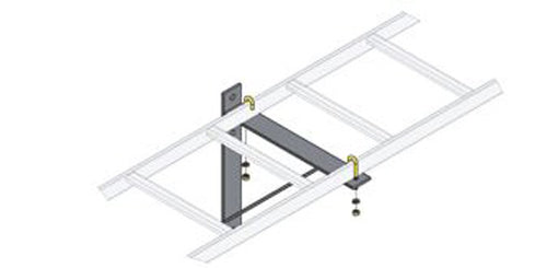 Middle Atlantic Products Triangle Wall Support Bracket 1 pair