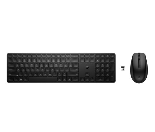 HP SBUY 655 WRLS KB/MSE COMBO (BLK10) U.S. ENGLISH LOCALIZATION keyboard Mouse included Home RF Wireless Black