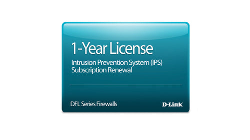 D-Link NetDefend DFL-260 Intrusion Prevention System License 12-months 1 license(s) 12 month(s)
