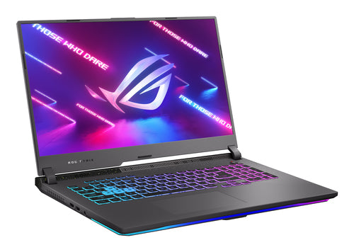 ASUS ROG Strix G17 G713PU-RS94 AMD Ryzen™ 9 7940HX Laptop 43.9 cm (17.3") Full HD 16 GB DDR5-SDRAM 1 TB SSD NVIDIA GeForce RTX 4050 Wi-Fi 6E (802.11ax) Windows 11 Home Black, Grey