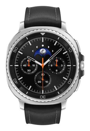 Samsung Galaxy Watch8 Classic 3.3 cm (1.3") AMOLED 46 mm Digital 438 x 438 pixels Touchscreen Silver Wi-Fi GPS (satellite)