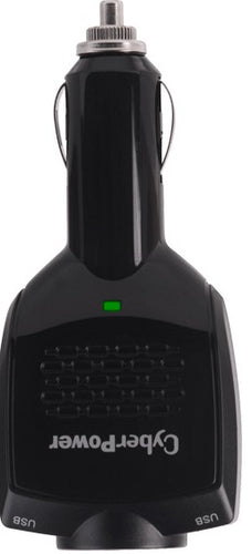 CyberPower CPTDC2U1DCRC1 mobile device charger Mobile phone, MP3, MP4, PDA, Tablet Black Cigar lighter Auto