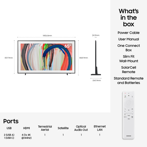 Samsung 65" FRAME TV