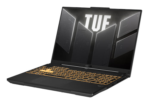 ASUS TUF Gaming F16 FX607VU-SS53 laptop Intel Core 5 210H 40.6 cm (16") WUXGA 16 GB DDR5-SDRAM 512 GB SSD NVIDIA GeForce RTX 4050 Wi-Fi 6 (802.11ax) Windows 11 Home Black, Grey
