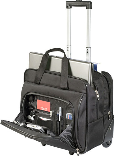 Targus Rolling Laptop Case 39.1 cm (15.4") Trolley case Black