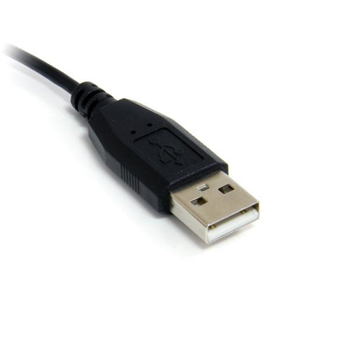 StarTech.com 6 ft Micro USB Cable - A to Right Angle Micro B