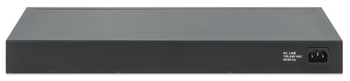Intellinet 24-Port Gigabit Ethernet Switch with 2 SFP Ports, 24 x 10/100/1000 Mbps RJ45 Ports + 2x SFP, IEEE 802.3az, 19" Rackmount