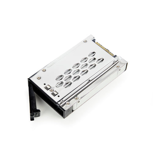 StarTech.com 4-Bay Backplane for U.2 Drives, Fits in a 5.25inch Bay, Quad-Bay Mobile Rack Enclosure for 2.5inch U.2 (SFF-8639) HDD/SSDs, Includes Mini-SAS HD Cables and Removeable Trays - Backplane with Fans