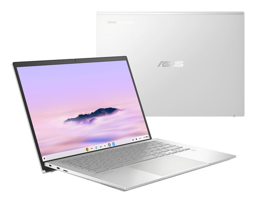 ASUS Chromebook Plus CX54 CX5403CMA-DB722 Intel Core Ultra 7 155U 35.6 cm (14") WQXGA 32 GB LPDDR5x-SDRAM 512 GB SSD Wi-Fi 6E (802.11ax) ChromeOS Silver