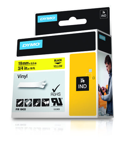 DYMO IND Vinyl Labels