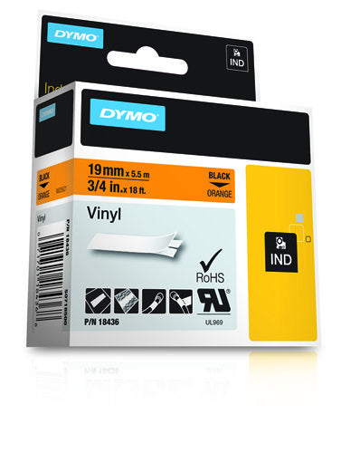 DYMO IND Vinyl Labels