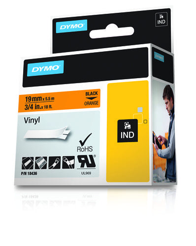 DYMO IND Vinyl Labels