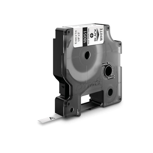 DYMO IND Heat-Shrink Tube Labels - 6mm x 1,5m