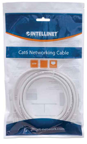 Intellinet 347372 networking cable White 0.15 m Cat6 U/UTP (UTP)