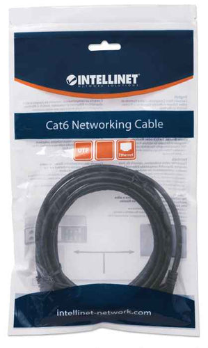 Intellinet IEC-C6-BK-75 networking cable Black 22.5 m Cat6a U/UTP (UTP)