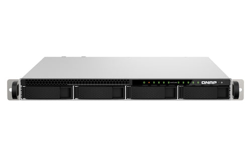 QNAP TS-h987XU-RP NAS Rack (1U) Intel Xeon E E-2334 16 GB DDR4 0 TB QuTS hero Black