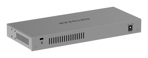 NETGEAR GS108MX-100EUS Unmanaged L2 Gigabit Ethernet (10/100/1000) Desktop/Wall-Mounting