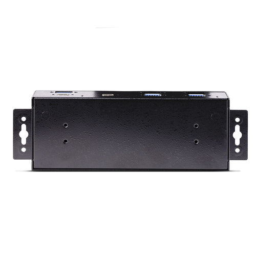StarTech.com 7-Port Industrial USB 10Gbps Hub with Power Adapter, Metal, Mountable, 5x USB-A and 2x USB-C Downstream Ports, ESD Protection, Powered USB Hub, TAA